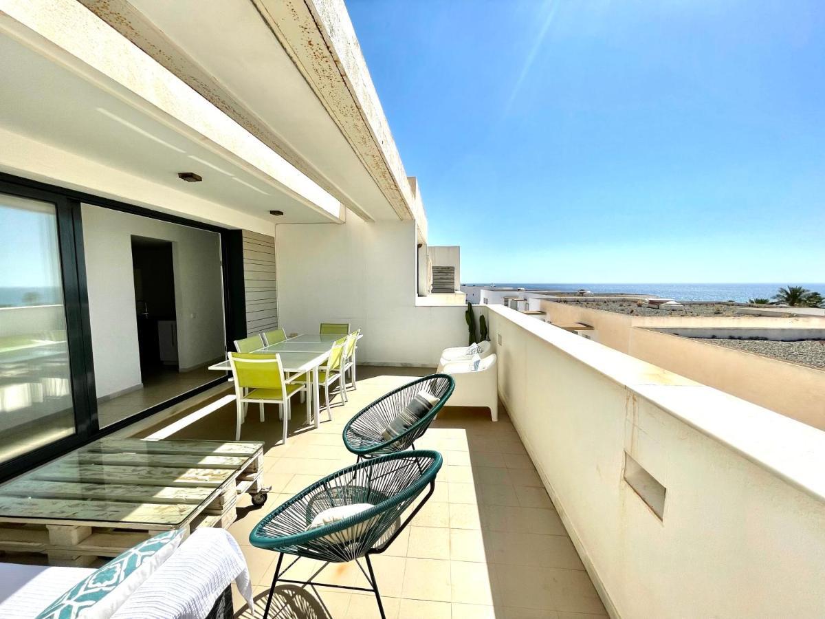 Moderno Apartamento Con Vistas Al Mar Las Negras Bagian luar foto