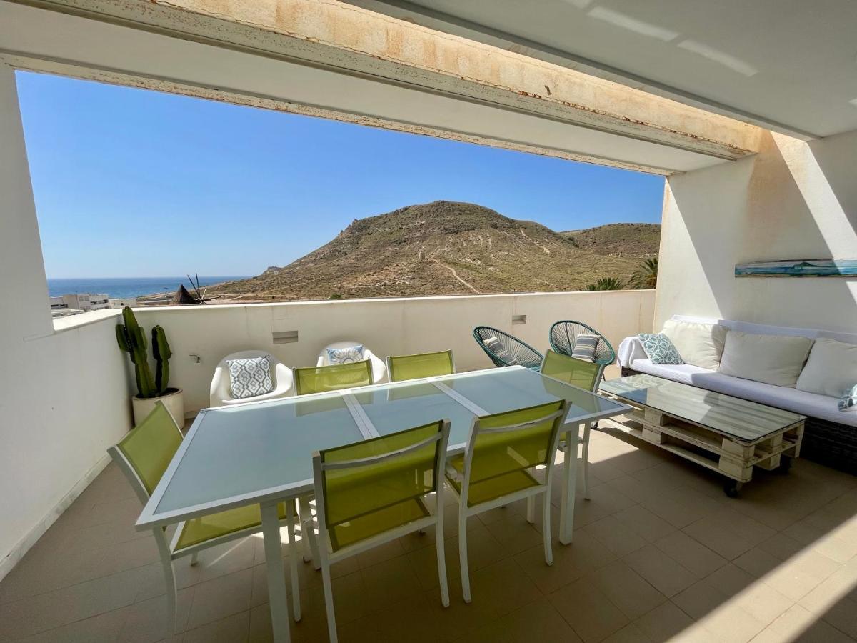 Moderno Apartamento Con Vistas Al Mar Las Negras Bagian luar foto