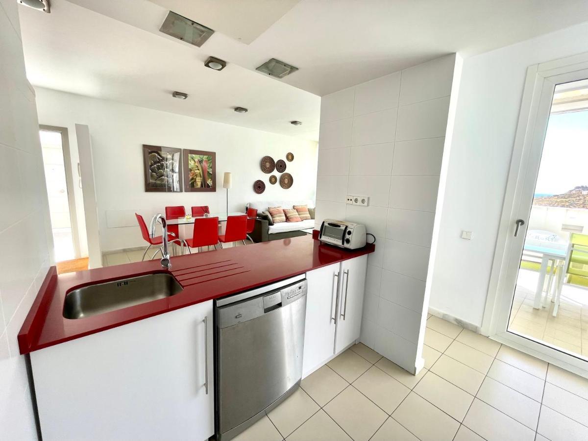 Moderno Apartamento Con Vistas Al Mar Las Negras Bagian luar foto