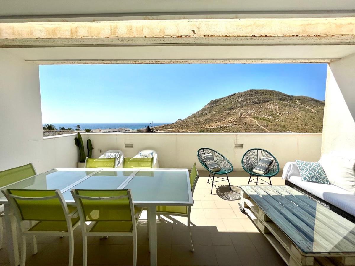 Moderno Apartamento Con Vistas Al Mar Las Negras Bagian luar foto
