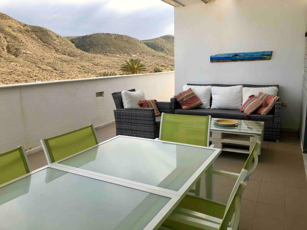 Moderno Apartamento Con Vistas Al Mar Las Negras Bagian luar foto