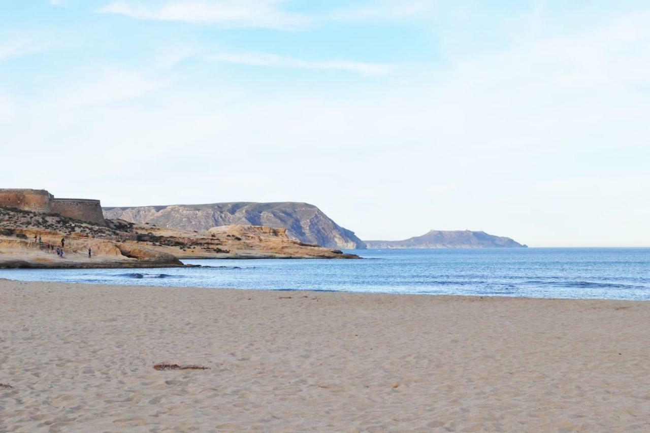 Moderno Apartamento Con Vistas Al Mar Las Negras Bagian luar foto