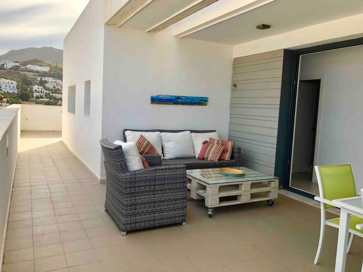 Moderno Apartamento Con Vistas Al Mar Las Negras Bagian luar foto